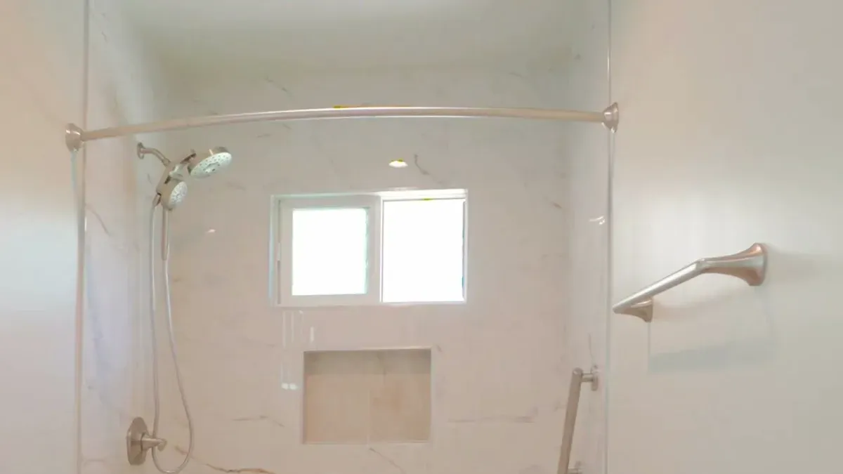 Full project tour — the finished kitchen and bathroom in motion