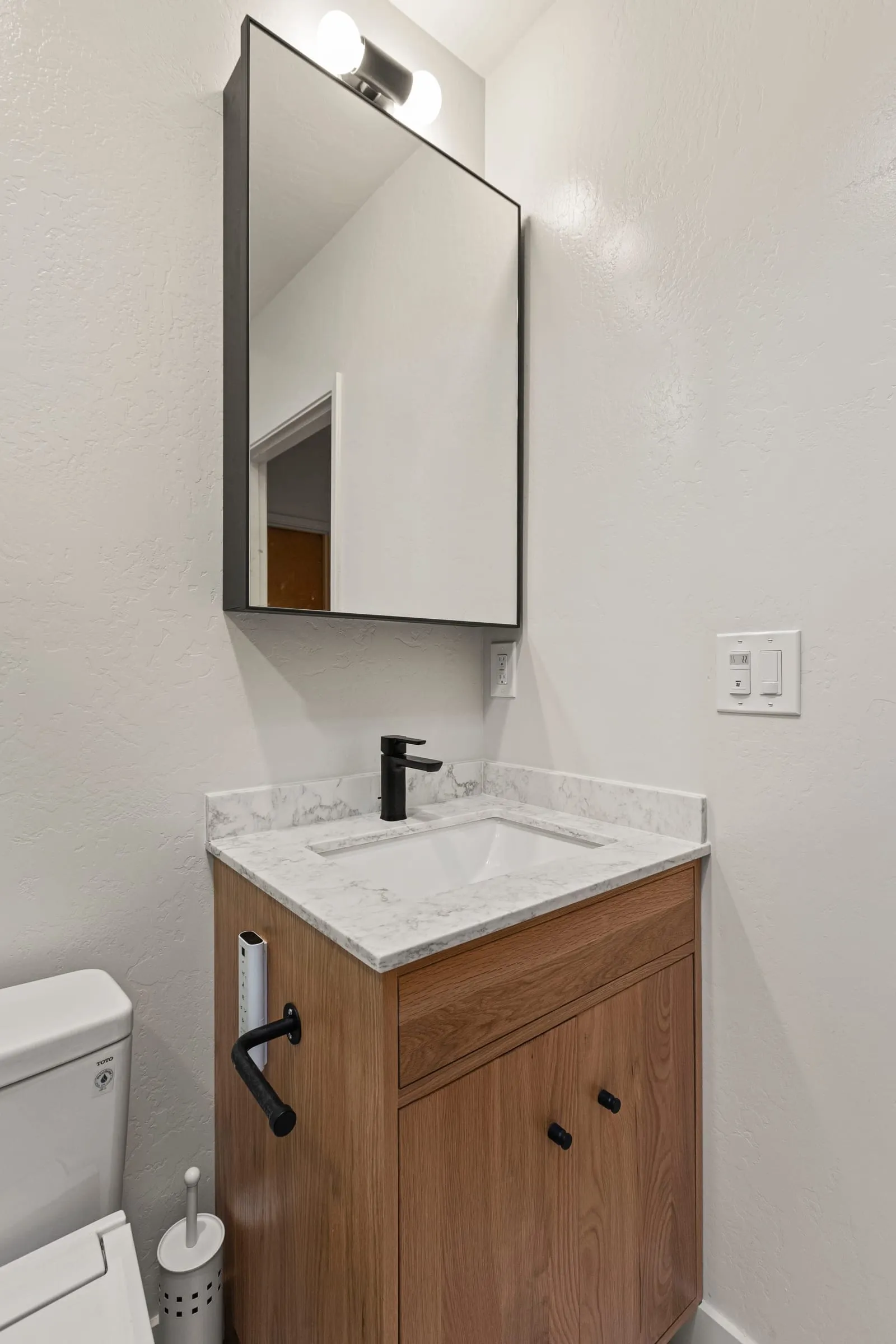 vanity and mirror